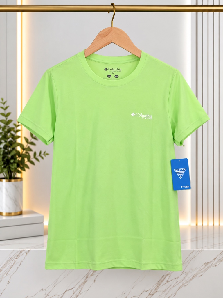 Columbia camiseta verde