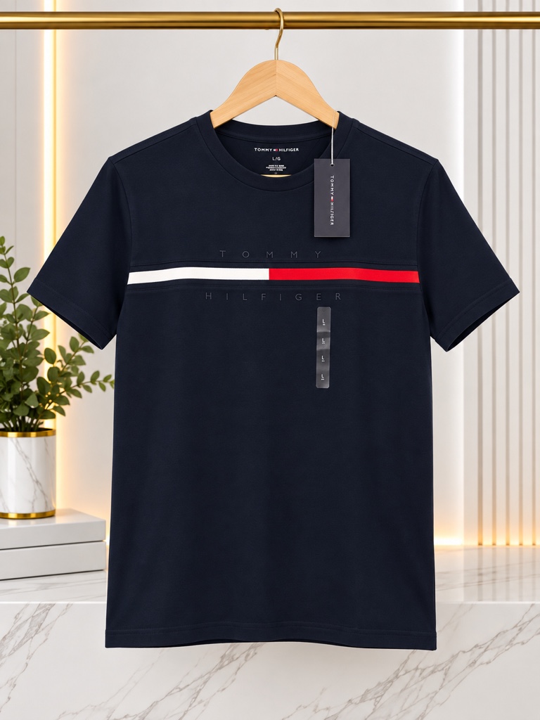 Tommy Hilfiger camiseta azul marino