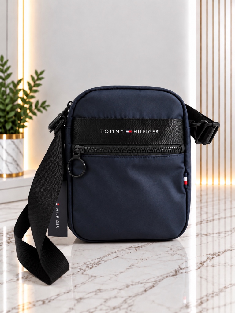 Tommy Hilfiger bolso cruzado azul