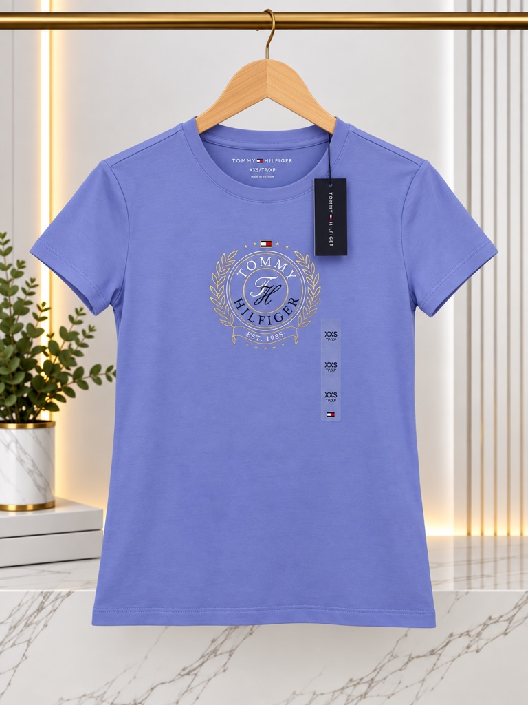Tommy Hilfiger camiseta lila
