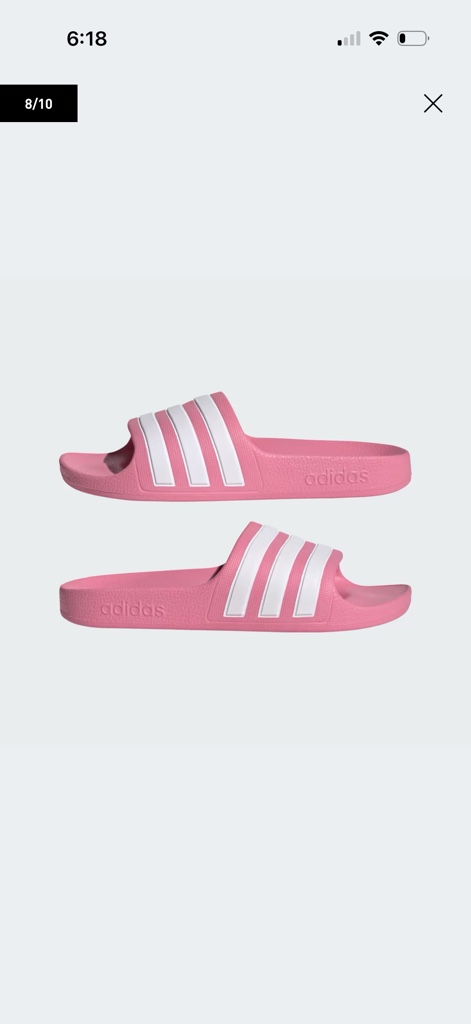 Adidas sandalias rosadas