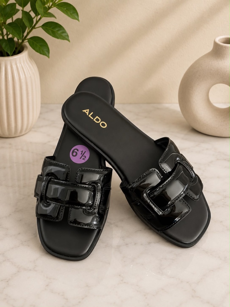 ALDO sandalias negras