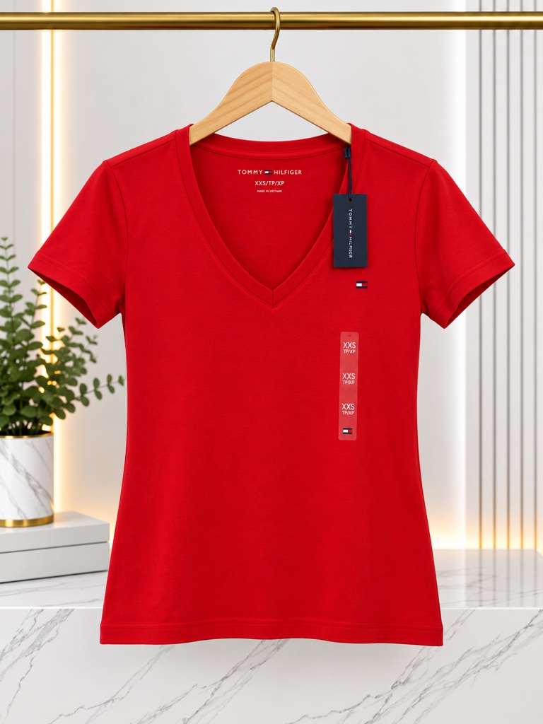 Tommy Hilfiger camiseta roja