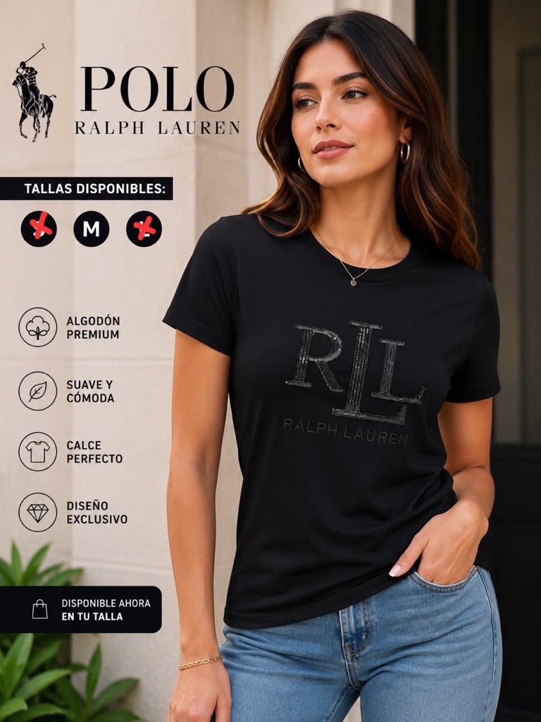 Polo Ralph Lauren negra
