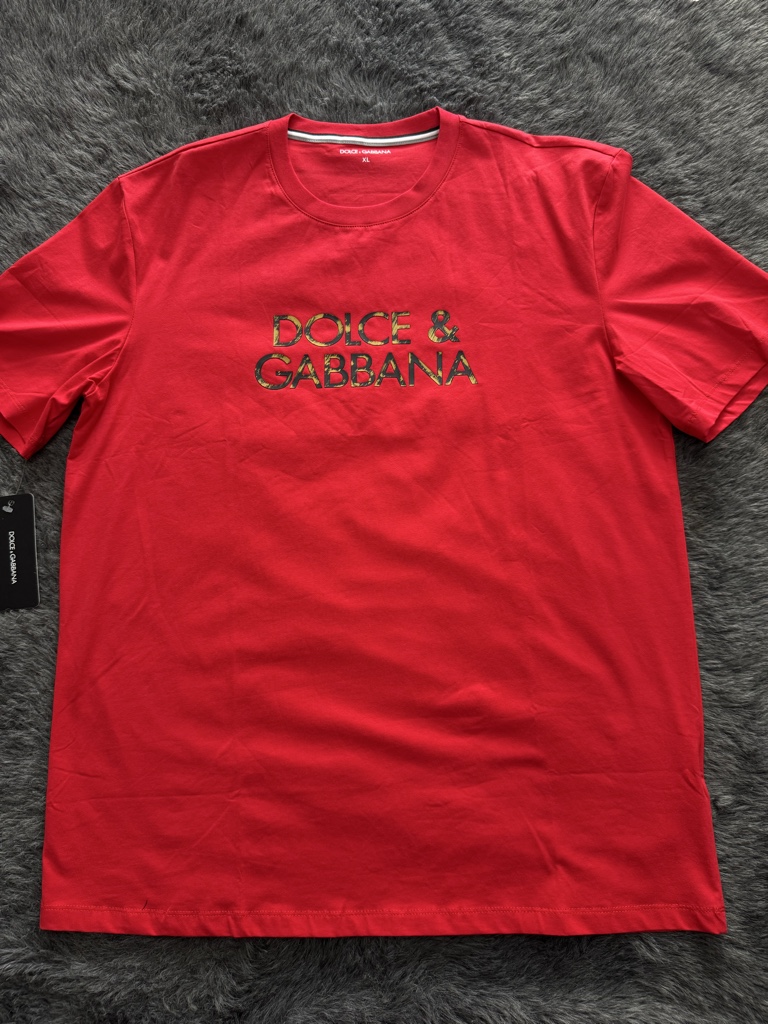 Dolce & Gabbana camiseta roja