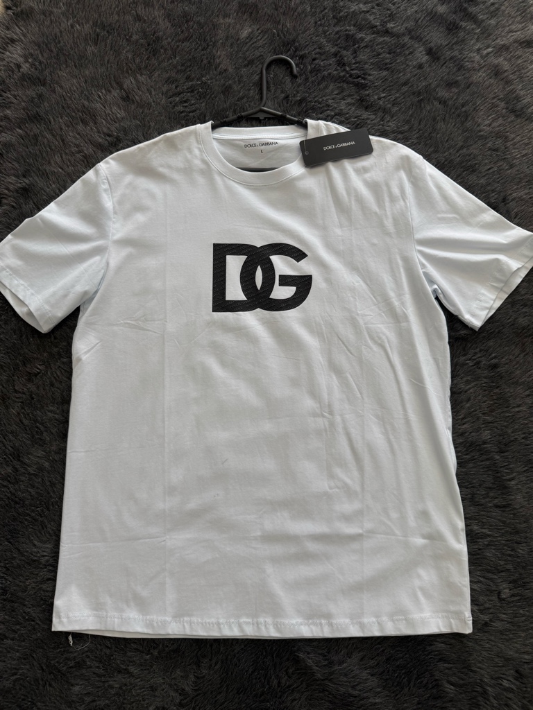 Dolce & Gabbana camiseta blanca DG