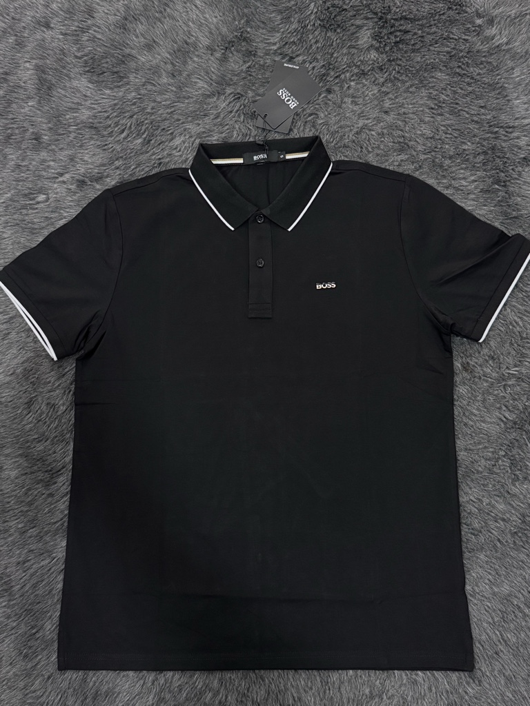 BOSS polo negra