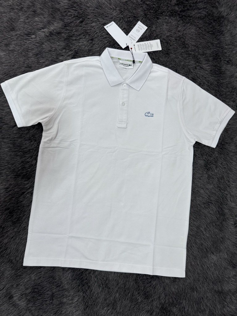 Lacoste camiseta polo blanca