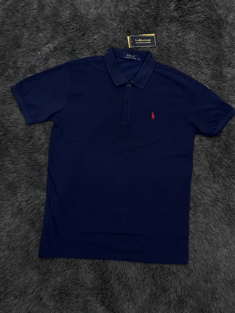 Polo Ralph Lauren azul marino logo rojo