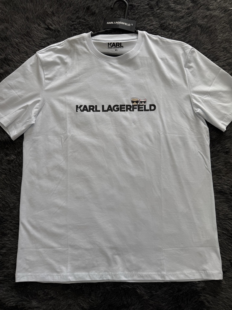 Karl Lagerfeld camiseta blanca