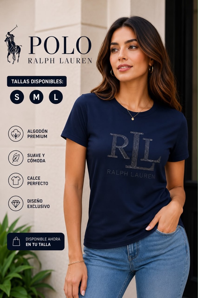 Polo Ralph Lauren azul marino