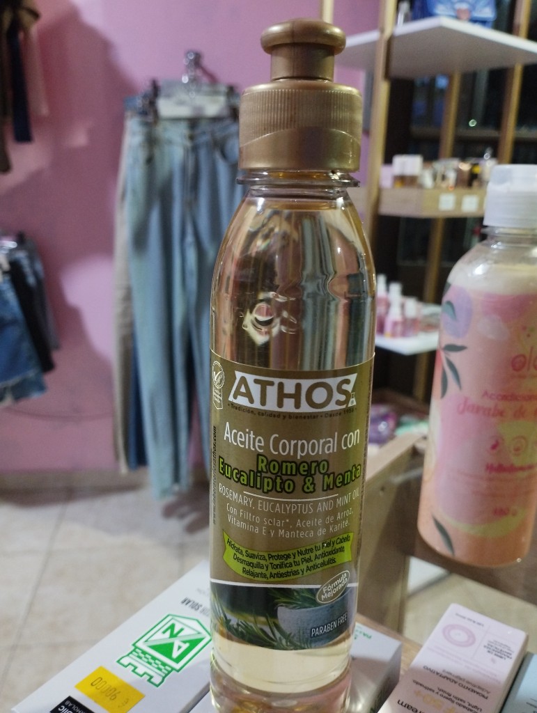 ATHOS aceite corporal romero