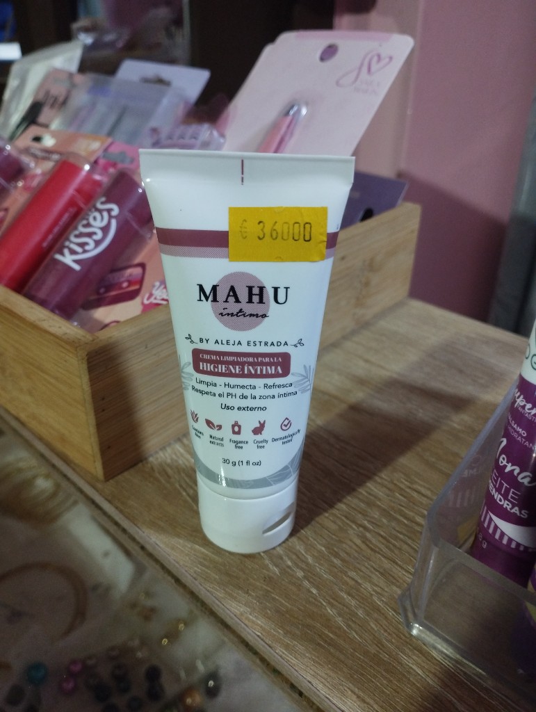 MAHU crema limpiadora intima