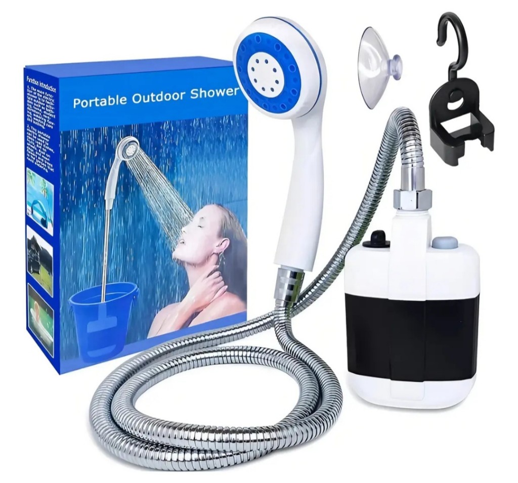 Ducha portatil blanca