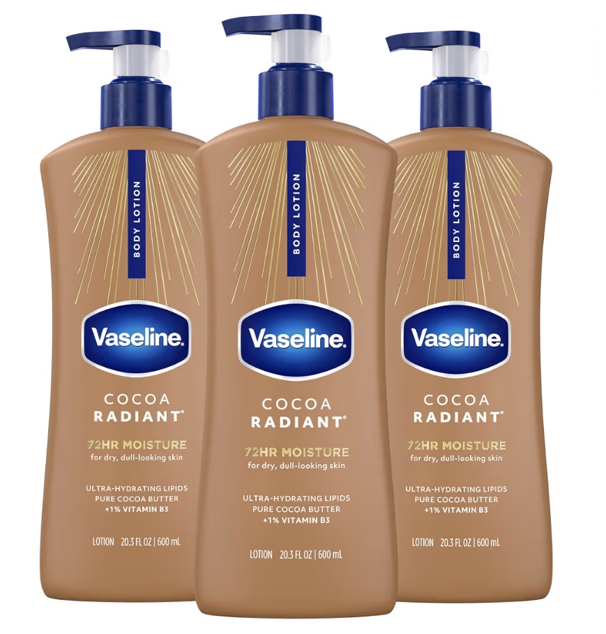 Crema Vaseline coco radiant 600ml