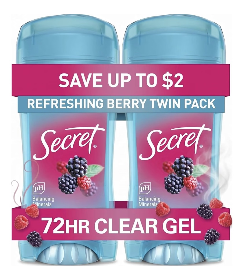 desodorante secrets berry