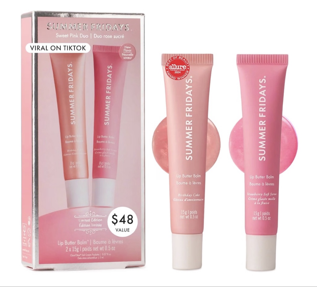 Summer Fridays Sweet Pink Duo