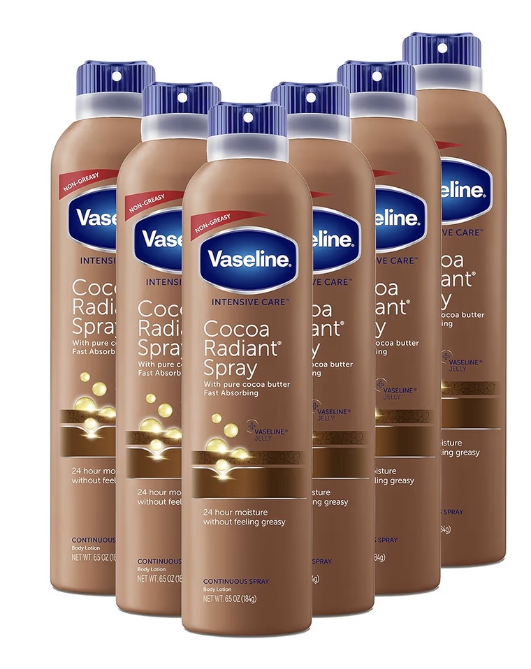 vaseline spray cocoa