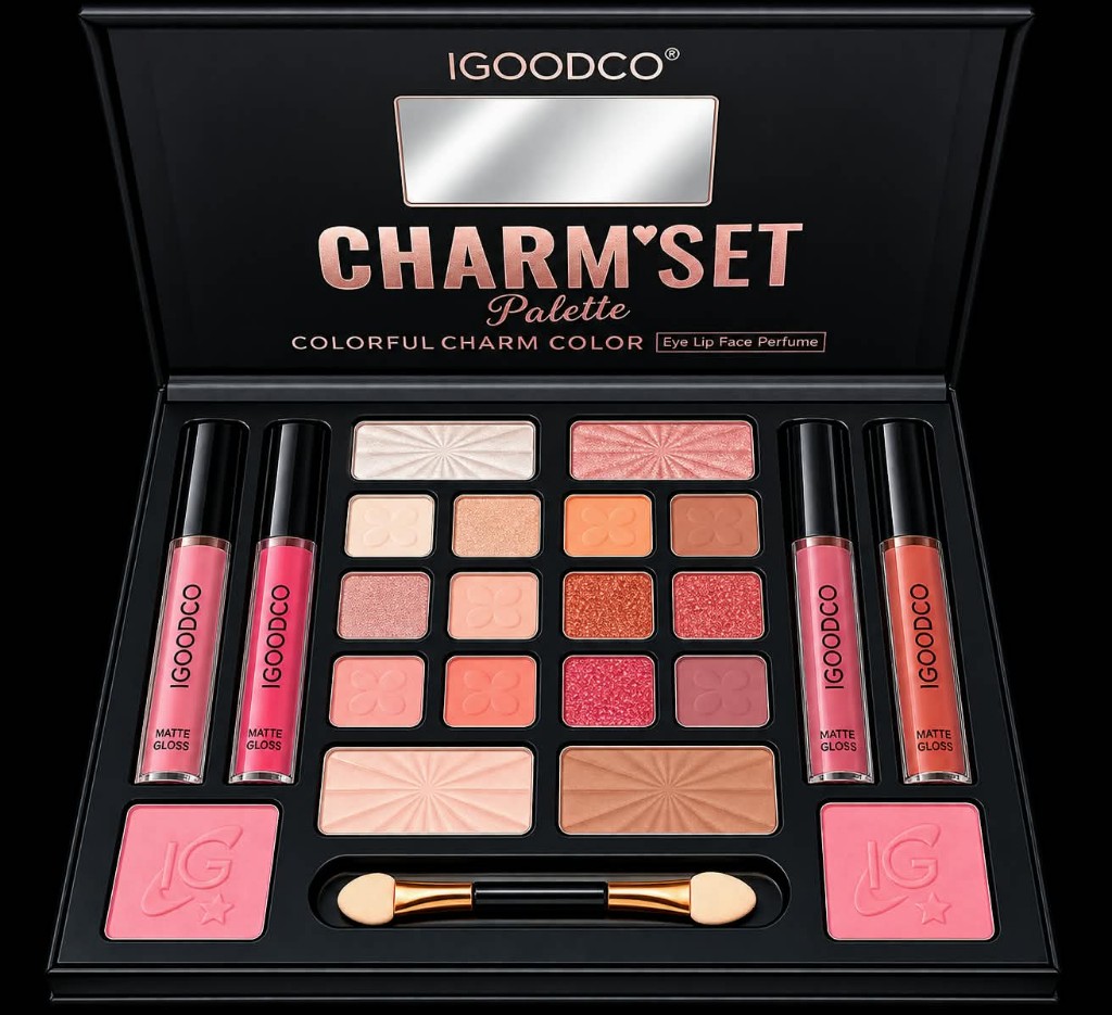 IGOODCO set maquillaje oscuro