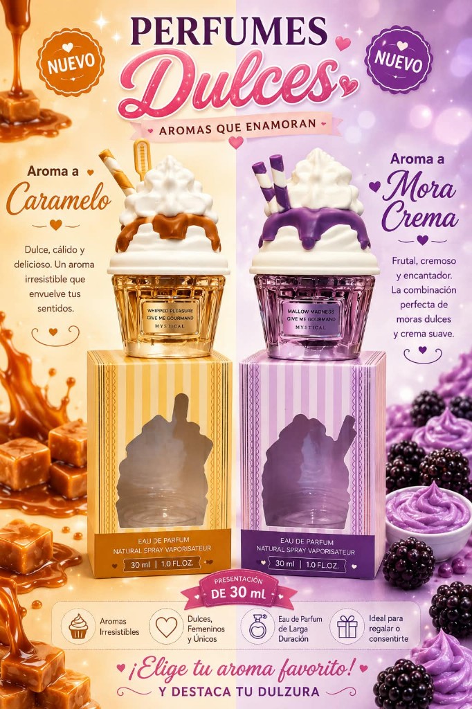 Perfumes Dulces 30ml