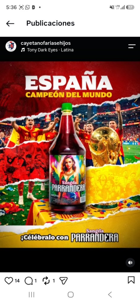 Parrandera sangria