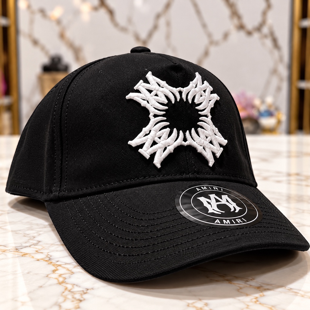 AMIRI gorra negra