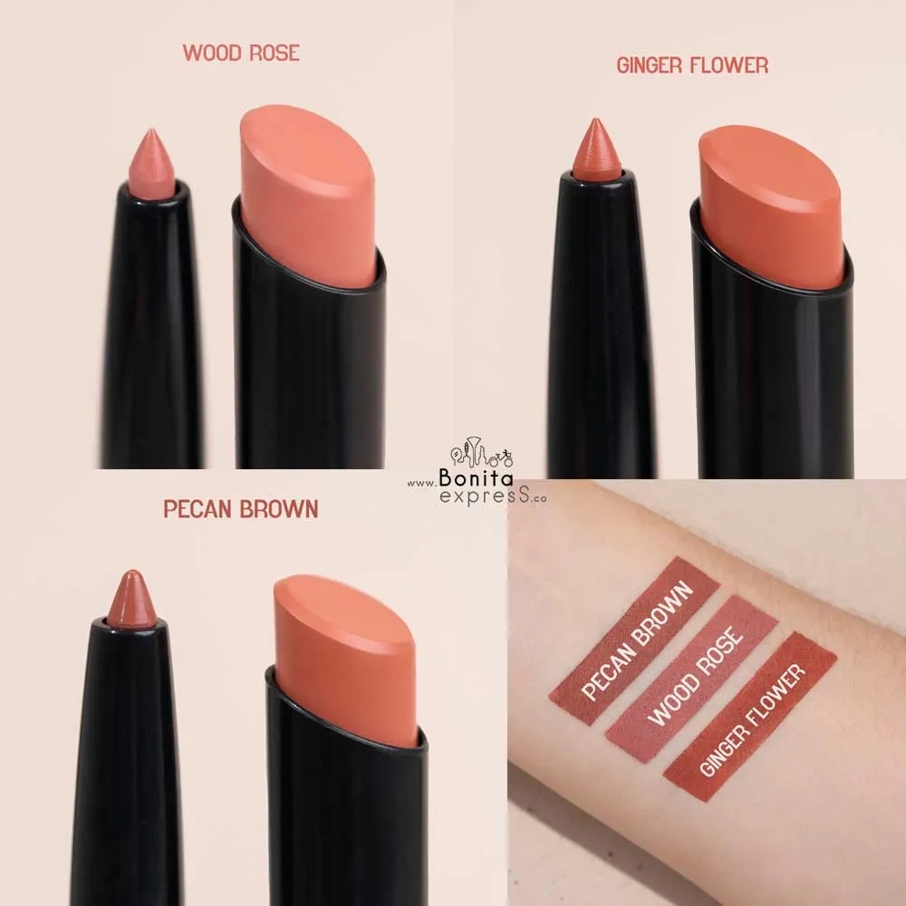 Labial dúo doble punta atenea