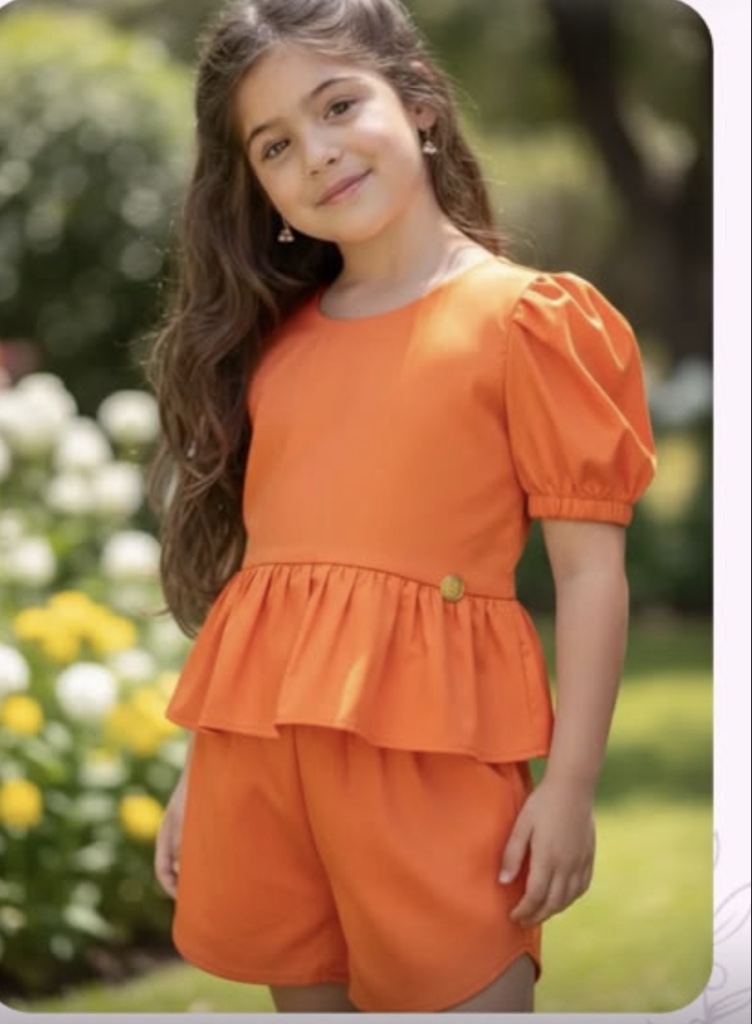Set Oriana naranja