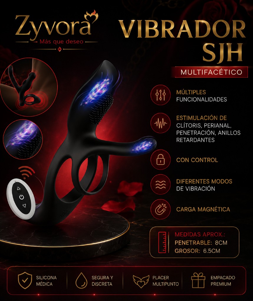 Vibrador SJH multifacetico