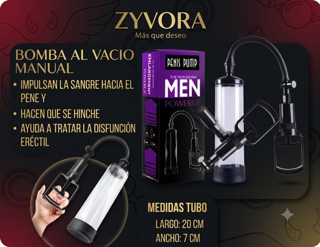 Bomba al vacio manual