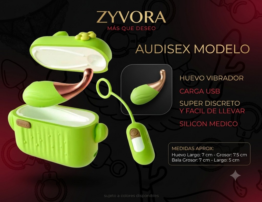 Audisex huevo vibrador
