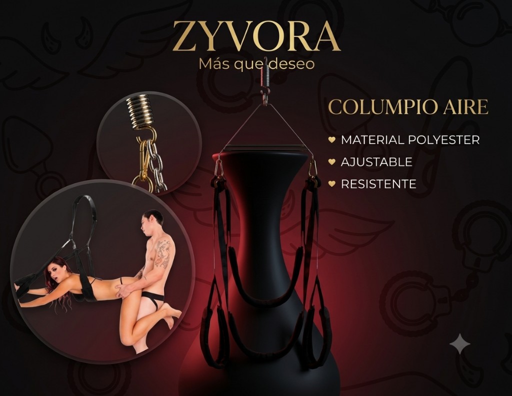 columpio aire negro