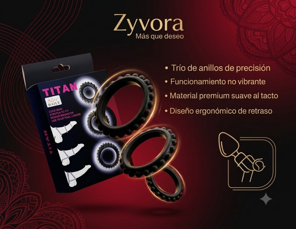 Titan trio de anillos