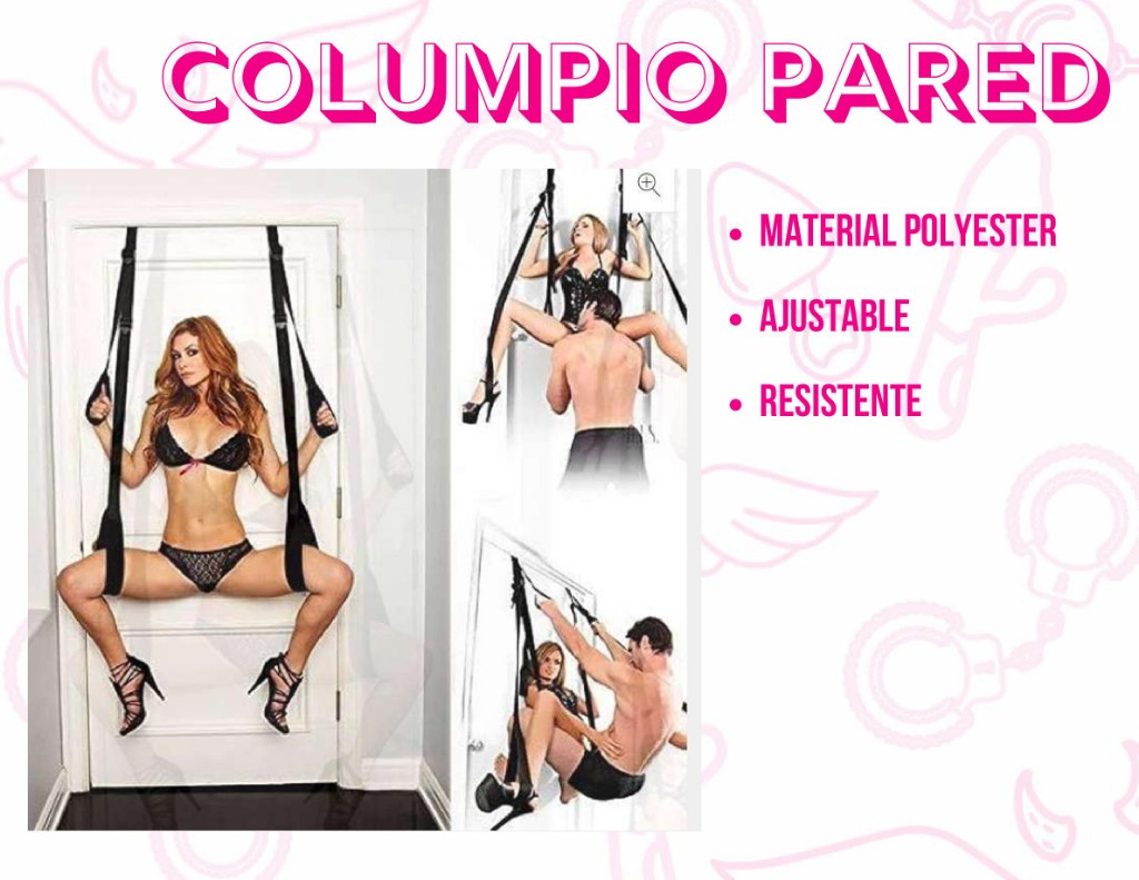 Columpio pared negro