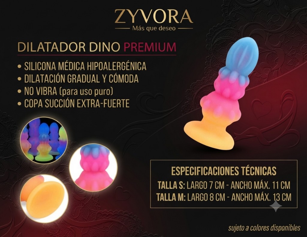 Dilatador Dino Multicolor