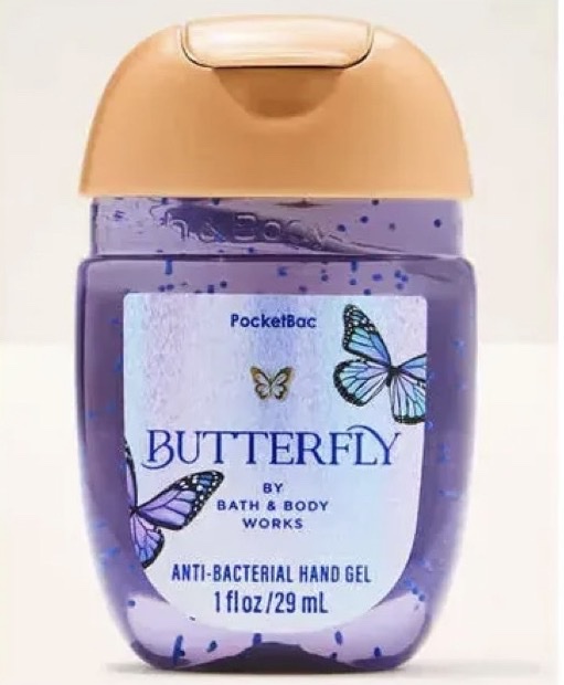 Bath & Body Works Butterfly gel antibacterial morado
