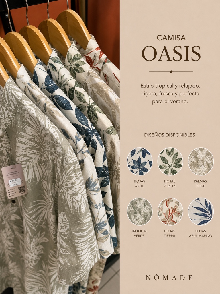 CAMISA OASIS