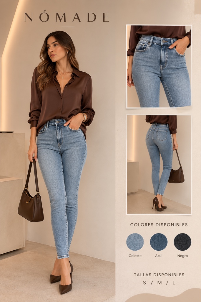 JEAN SKINNY MUJER- VICIO