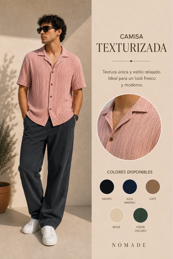 CAMISA MANGA CORTA OVERSIDE
