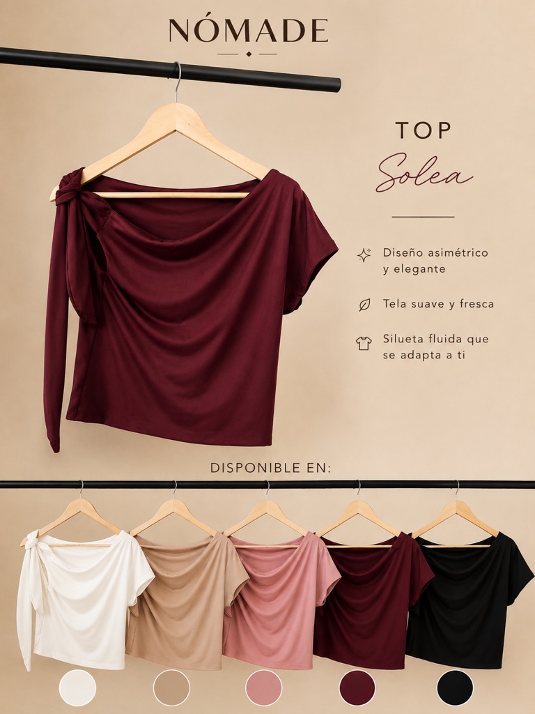 BLUSA TOP SOLEA