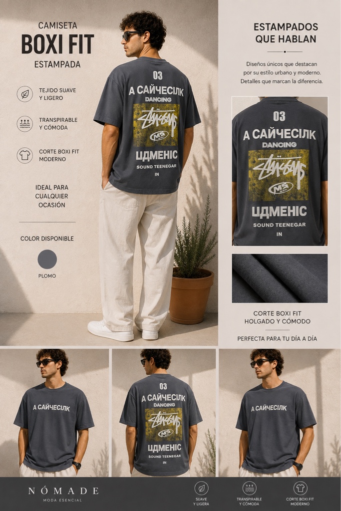 CAMISETA ESTAMPADA STREET