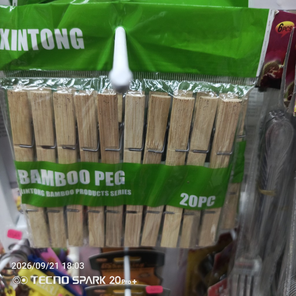 Pinzas de ropa 20 piezas