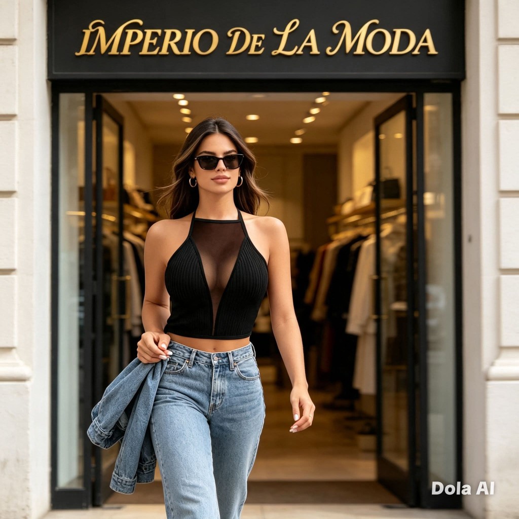 Top de malla halte de manga corta para damas TODAS LAS TALLAS