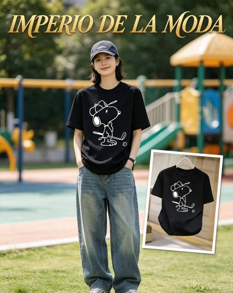 Camisetas de Algodón 100%  , Manga Corta _igera para Verano, Diseño Moderno Ajustado y Transpirable Camisetas Básicas Versátiles con Estampado de Dibujos Animados y Líneas Minimalistas, Elementos Divertidos para Deportes