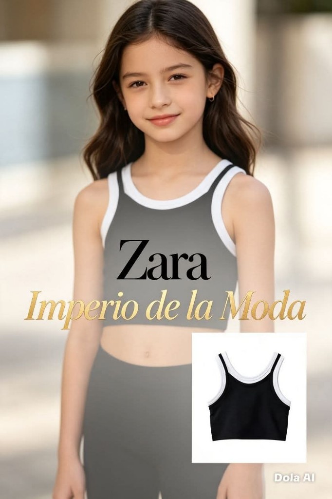 Sara TOP DOBLE CONTRASTE de 9 a 15 años