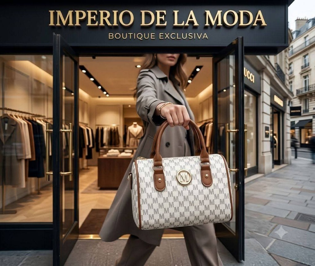 Bolso pequeño de mujer versátil y moderno con letras de monograma en relieve con correa de hombro ajustable y desmontable, cierre de cremallera, adecuado para el viaje diario, compras y caminar como un bolso cruzado I Billetera, muy prácticc TODAS LAS TALLAS