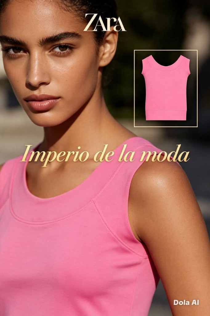 SARA TOP CUELLO BARCO Talla S