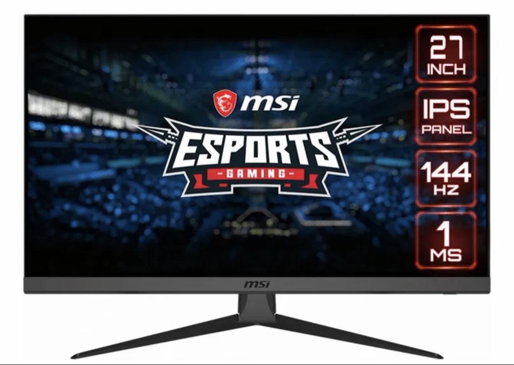 MONITOR MSI 27" MODELO G275L 144HZ PANEL IPS