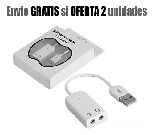 ADAPTADOR USB A AUDIO