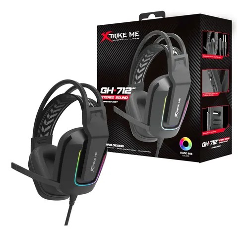 AUDIFONO XTRIKE-ME GH-712 NEGRO